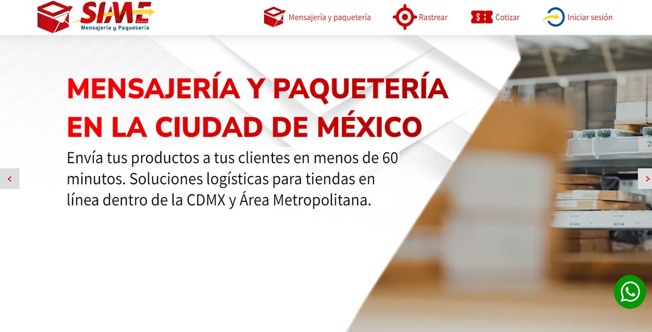 Sitio web desarrollado por SW Software