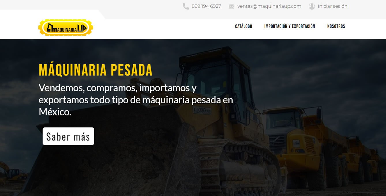 Sitio web desarrollado por SW Software