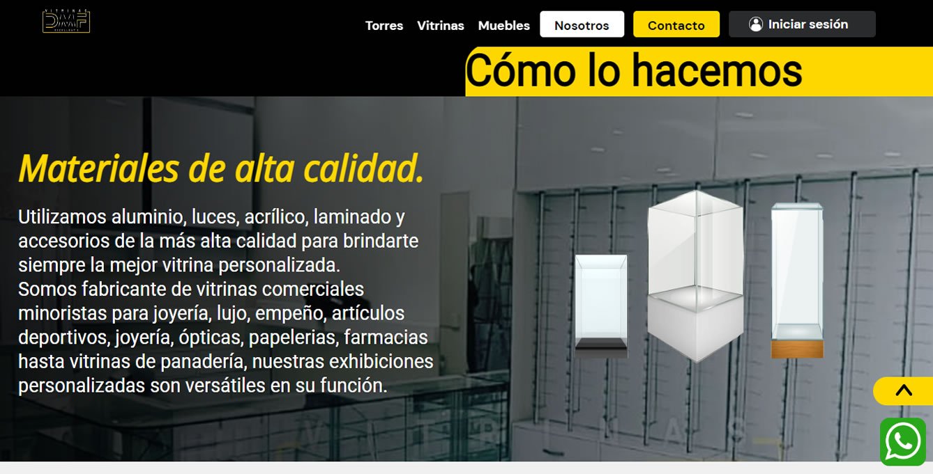 Sitio web desarrollado por SW Software